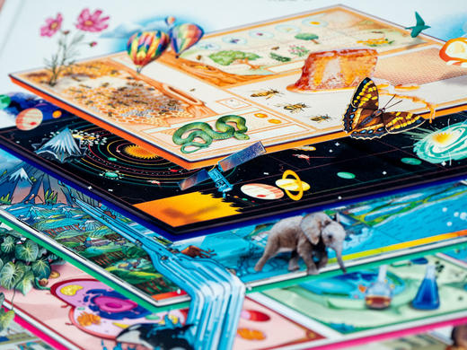 《DK图解万物》DK重磅新作！一本=通识知识宝库+思维升级工具|百余幅精美信息图解，演“活”1000+知识，用图解带孩子“透视”万物、表达思想、解决问题 商品图4