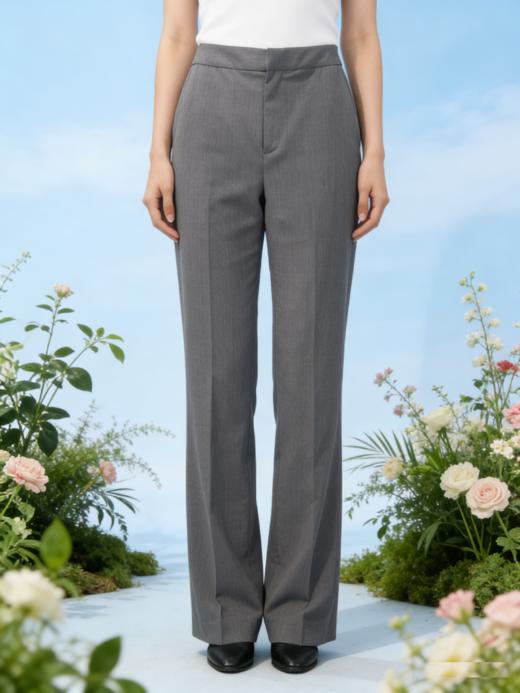 G2000女装26年新款【凉感/防紫外线/直筒裤】商务通勤西裤61252033 商品图3