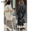 尘衣｜26SS披肩领系扣短款风衣 商品缩略图0