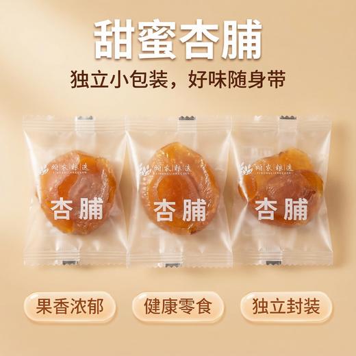 【颐农粮选杏脯】果香浓郁肉质细腻 独立包装健康零食 商品图4
