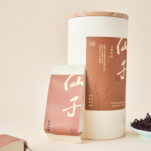 【昀茶·乌龙茶系列】  • 仙子（兰花水仙）滋味醇厚 ·绵柔而悠长的兰花香  ·深邃持久· （白玉圆满陶瓷罐装礼盒 ）（50克/罐） 商品图1