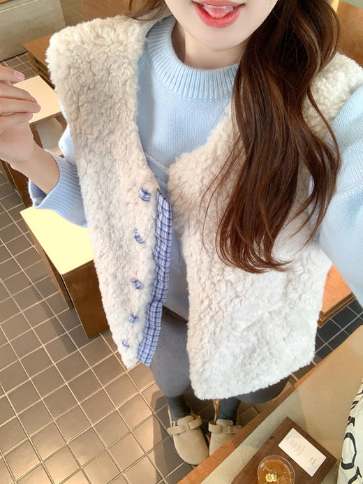 <曾小咸推荐>3.9现货秒杀 ！微信超特价！韩系蝴蝶结毛衣 日常199.99 立减110 秒杀89.99！！阔腿七分裤 秒杀89.99！！ 商品图8