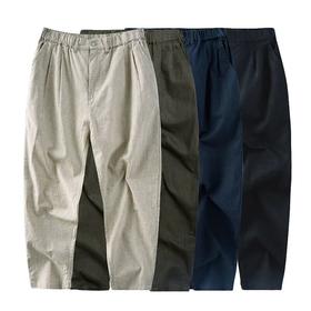 夏季新品男士麻裤工装裤80%苎麻+20%棉