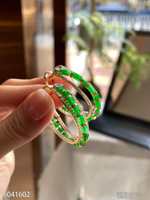 6041602，路路通耳坠。具体价格微信咨询 商品图3