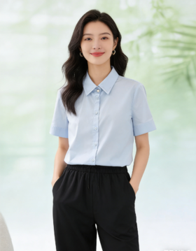 G2000女装SS26商场新款【凉感/速干】修身短袖衬衫61222813