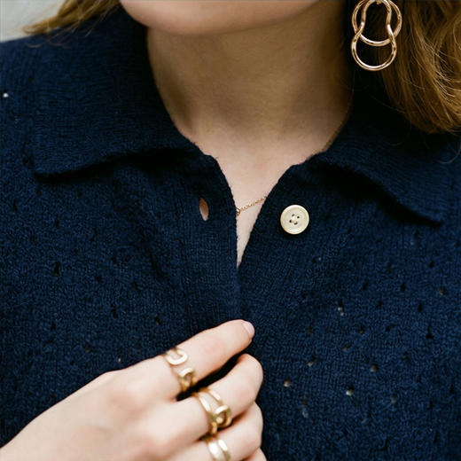 PALUOPO/PL翻领女开衫ET20132R-C/约重310g帕罗 商品图10