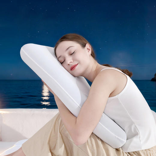 双芯记忆棉枕头  触感亲肤软糯  慢回弹深睡枕 商品图3