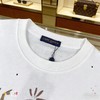 F030615新款宇宙涂鸦油漆泼墨印花短袖圆领T恤 商品缩略图4