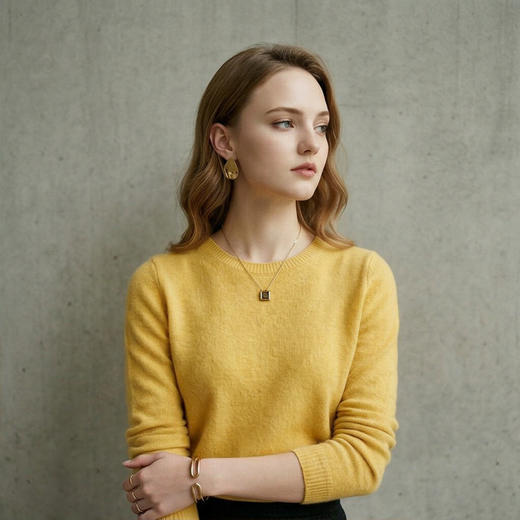 PALUOPO/PL圆领女衫ET20008R-C1约重190g帕罗 商品图8