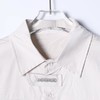 SDSA男装2026新款高贵轻奢极简风贴标长袖衬衫宽松高级感百搭衬衣 商品缩略图1