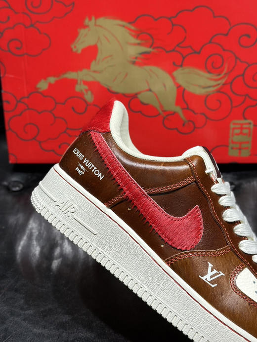 春季特惠💰430 马年限定 # NK Dunk LOW Year Of The Horse 空军一号 防滑耐磨 低帮 板鞋 男女同款 马到功成 迎新 限定款 商品图6