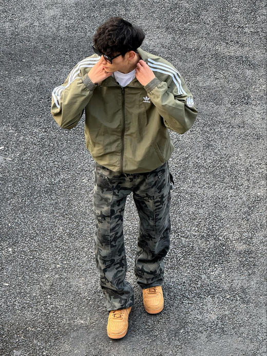 阿迪三叶草新款洒脱不挑人夹克外套 商品图11