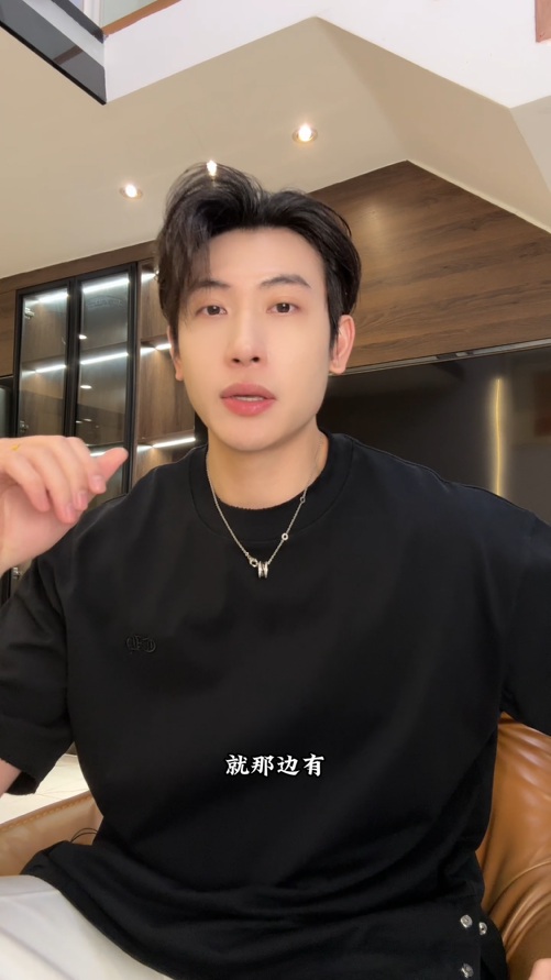 20370SDSA男装2026新款重磅纯棉短袖T恤侧开叉按扣设计感宽松圆领上衣