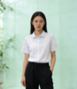 G2000女装SS26商场新款【抗菌/吸湿速干/防皱免烫/配链】修身短袖衬衫611221803 商品缩略图1