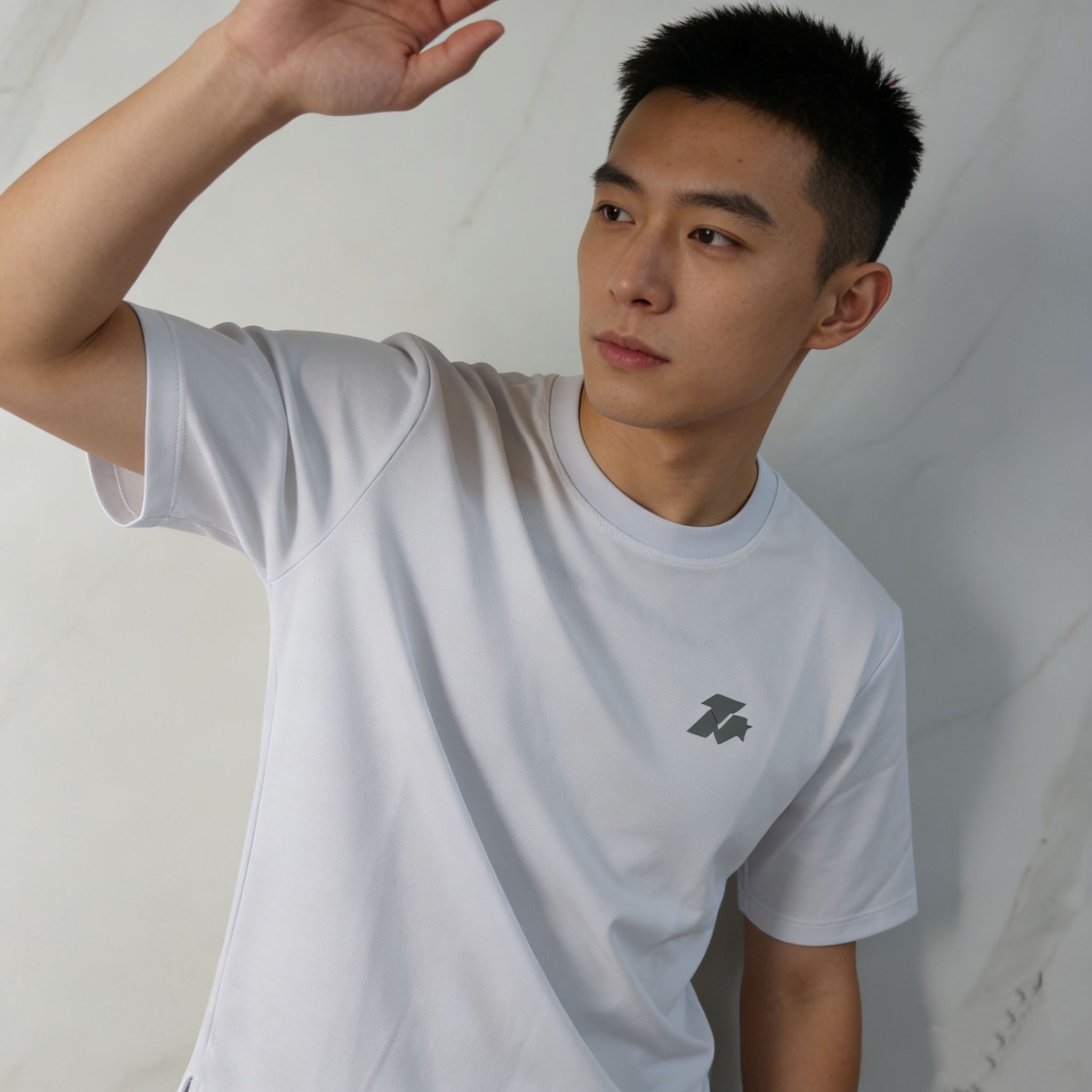 【速干圆领衫】速干圆领短袖男女同款运动上衣T桖衫03h