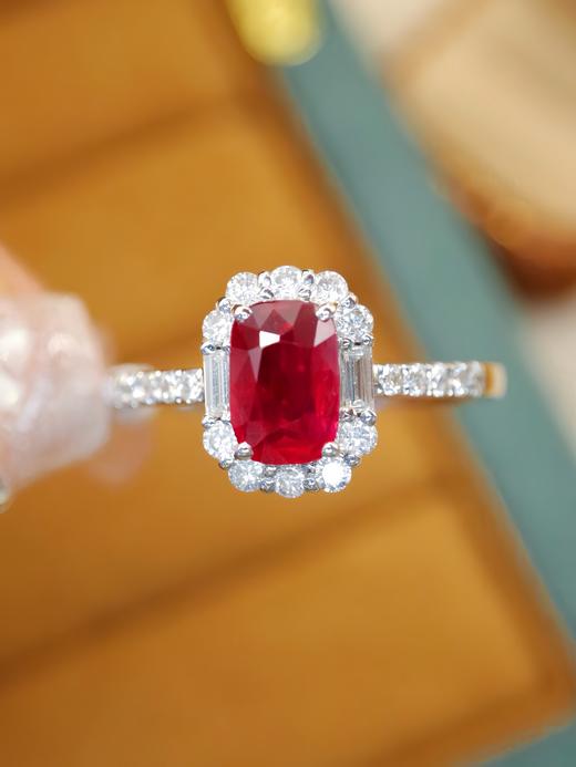 1克拉红宝石戒指 商品图0