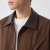 墨麦客男装高智通勤PU领外套男2026春季新款灯芯绒男士夹克81595. 商品缩略图3