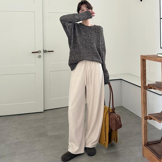 K.HIP 简韩杨桃裤 裤型分割裁剪 打造腿部立体廓形 垂坠挺括 一裤两穿 直筒束腿两种穿搭 SOFT POWER风 2603 商品图6