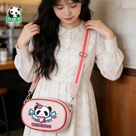 熊猫屋PANDAHOUSE 心动信号 双肩包/斜挎包/手机包    送纸袋 商品图4