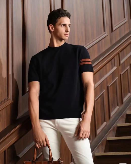 F030640夏季新款云感空气层圆领运动休闲短袖T恤 商品图13