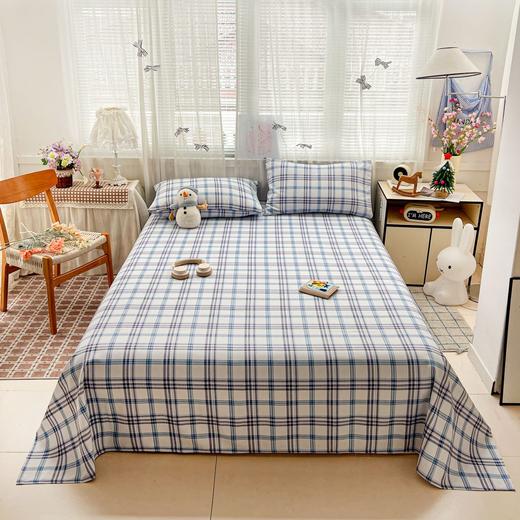 🌸【春季舒适透气老粗布床单三件套】天气渐暖，🔺毛茸茸的床单加上厚被子一晚上实在又闷又热 🔥换季时节未大家准备好了👉一款清爽透气的老粗布床单三件套  商品图2