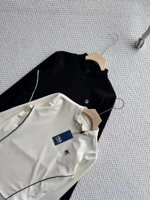 F0306119女长袖T恤春季新款网球运动日常通勤半拉链户外健身训练上衣 商品图1