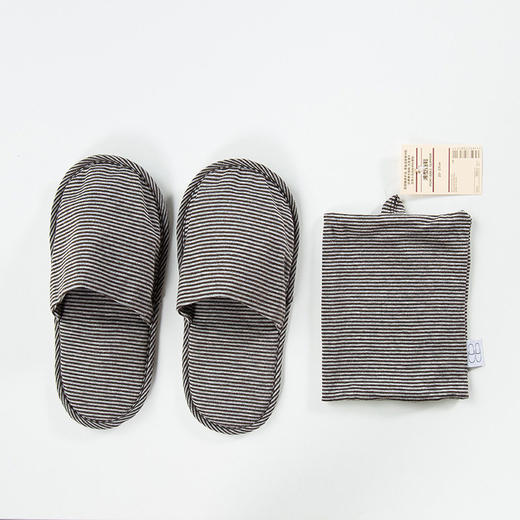 无印拖鞋良品便携拖鞋折叠旅行拖鞋飞机纯棉宾馆拖鞋情侣日式风格 商品图4