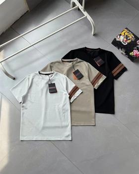 F030640夏季新款云感空气层圆领运动休闲短袖T恤