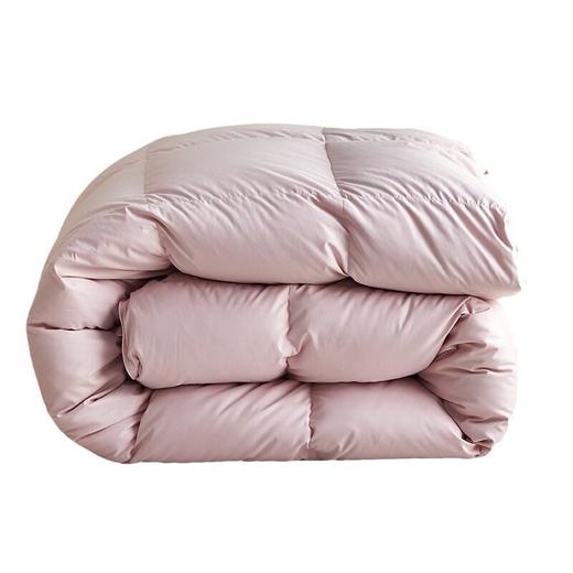 日式无印简约羽绒被纯色良品白鸭绒被芯90白鸭绒秋冬保暖被子被芯 商品图4