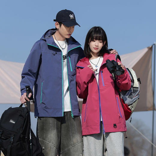 高货清仓！！【Schenvega 探索山野户外夹克】男女同款 耐磨抗风 防泼 拒油 拒污 透气吸湿 商品图4