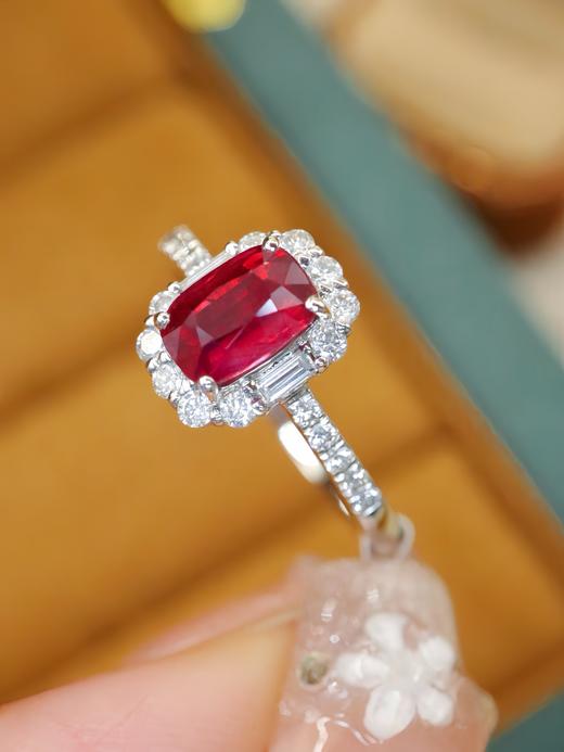 1克拉红宝石戒指 商品图1