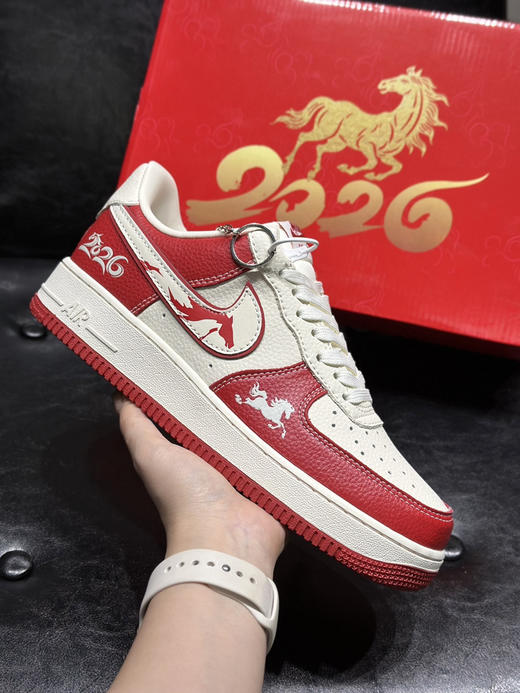 春季特惠💰430 马年限定 # NK Dunk LOW Year Of The Horse 空军一号 防滑耐磨 低帮 板鞋 男女同款 马到功成 迎新 限定款 商品图3