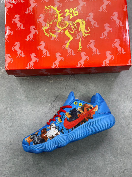 春季特惠💰470 马年限定 # Nk Hyperdunk 2017 Low 艺术实战双栖 篮球鞋 商品图2