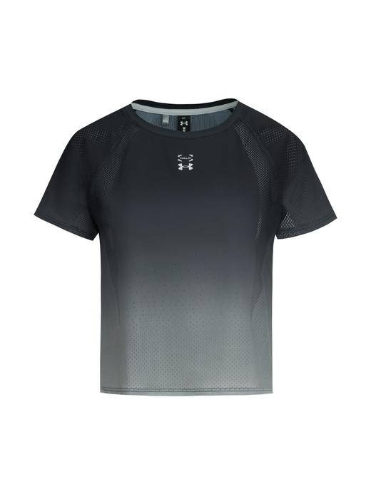 安德玛UA春夏Halo Run女子提花跑步运动短袖T恤6010902-016 商品图3