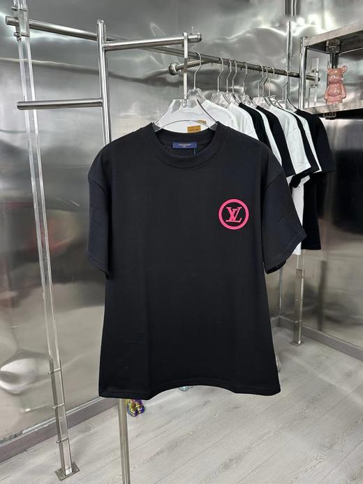 F030691新款人头毛线字母硅胶logo情侣休闲短袖T恤 商品图0