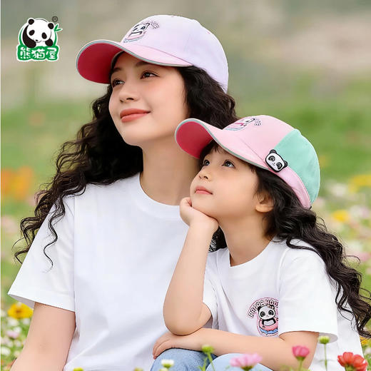 熊猫屋PANDAHOUSE 棒球帽let's sugar 亲子款 商品图2