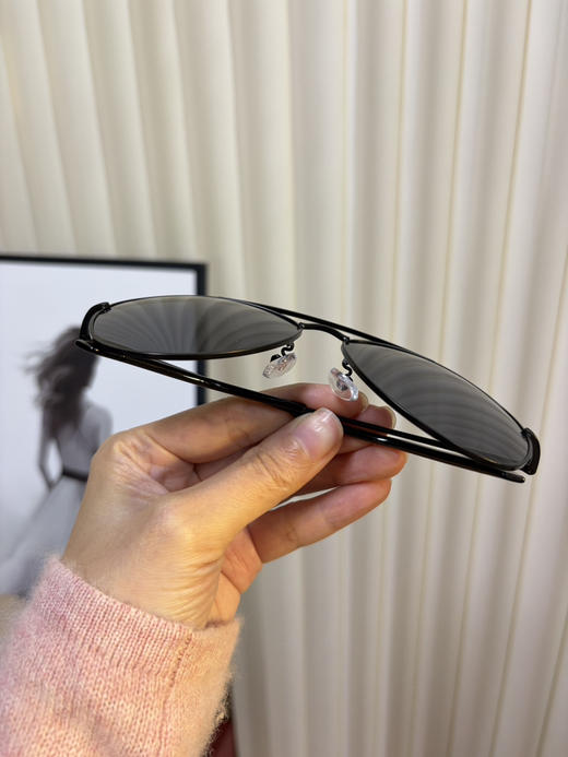 新款纯黑飞行员墨镜 商品图2