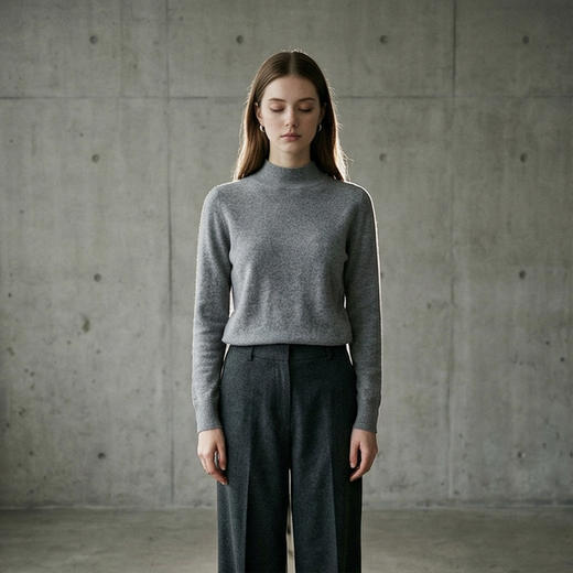 PALUOPO/PL半高领女衫ET20001R-B/约重200g帕罗 商品图4