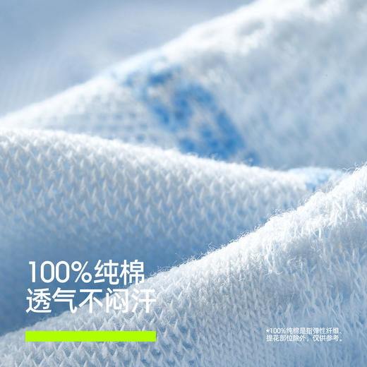 【网眼肌理底】有棵树纯棉抗菌消臭女士短袜5双装-S3080 商品图1
