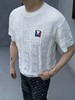 驴家25ss三色胶章格子针织短袖（DY） 商品缩略图5