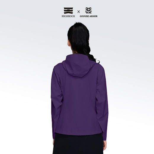 HIGHROCK/天石鹅铠甲26新款软壳衣防风户外耐磨夹克G457女款 商品图4