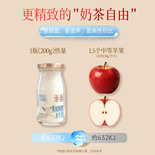 【广西农垦】西江乳业丨燕窝阿胶水牛奶 200g*6瓶 商品图3