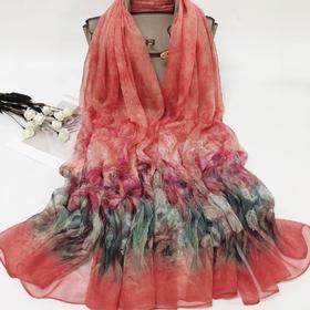 3F勃戈俏尔雅蚕丝围巾