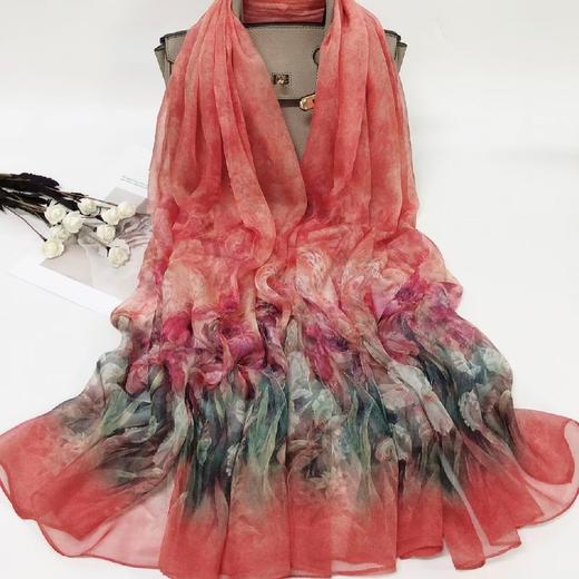 3F勃戈俏尔雅蚕丝围巾 商品图0