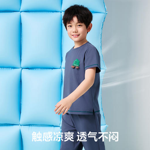 【清仓捡漏】【120-160】【有棵树】男童夏季空调服家居服套装 商品图4