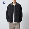 墨麦客男装高智通勤PU领外套男2026春季新款灯芯绒男士夹克81595. 商品缩略图0