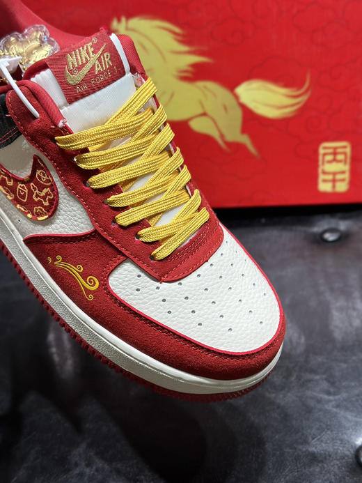 春季特惠💰430 马年限定 # NK Dunk LOW Year Of The Horse 空军一号 防滑耐磨 低帮 板鞋 男女同款 马到功成 迎新 限定款 商品图7