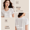 【天丝亚麻T】随心穿会呼吸的清凉亚麻短袖T恤女收背线设计感上衣    BY-M760 商品缩略图1
