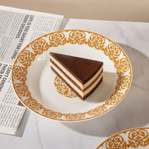 大英博物馆 马约里卡系列 鎏光卷蔓陶瓷盘 商品图2