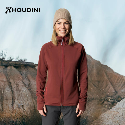 HOUDINI胡丁尼 Power Houdi 魔术大师户外女保暖抓绒内胆外套 125984/830062 商品图6